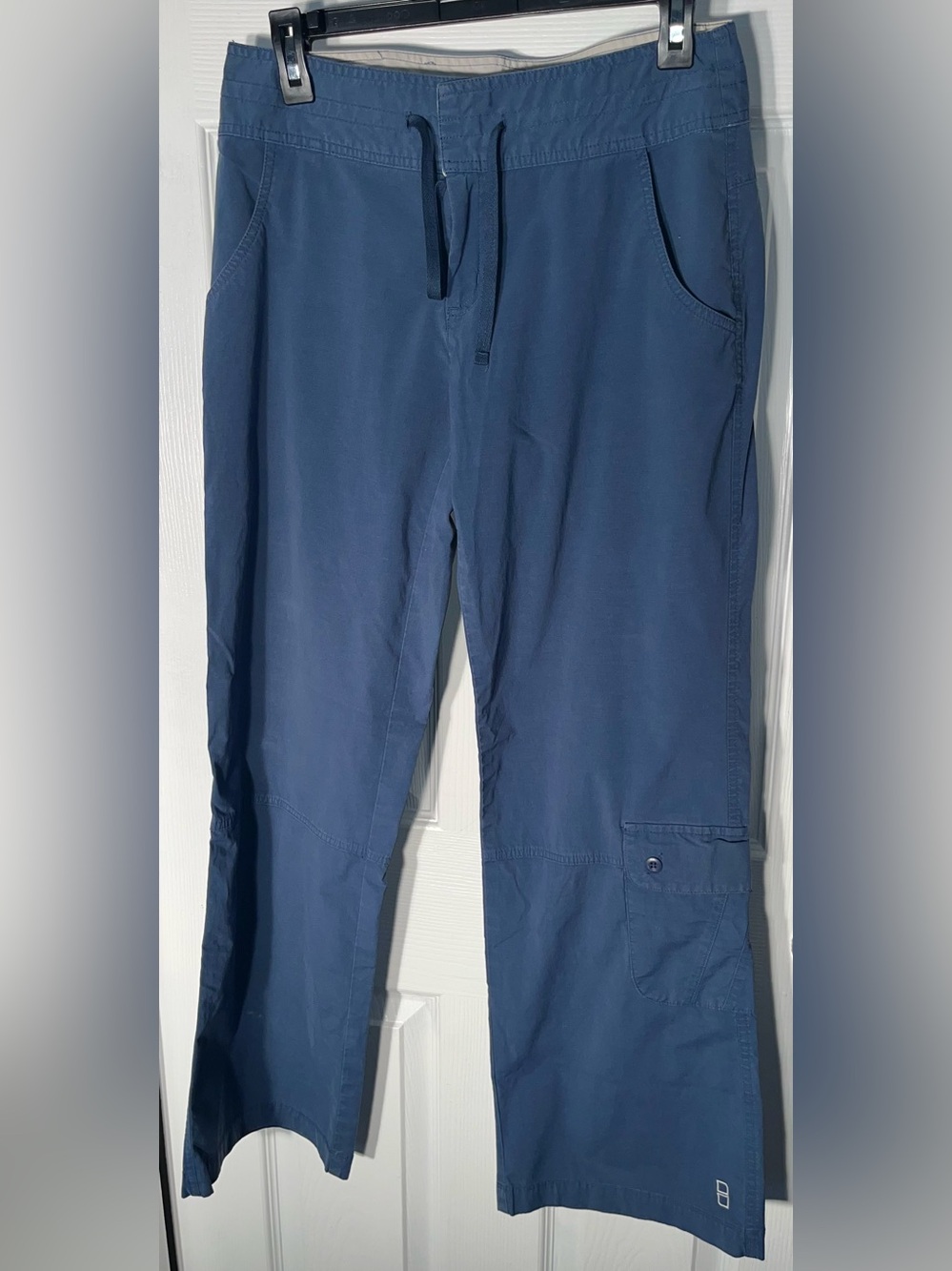 Lucy Women’s Blue Pants Medium Cotton Blend